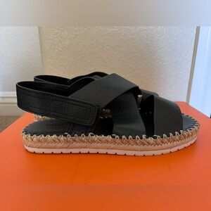 Vince Tenison Espadrille Sandals-Leather, Size 7 in like new condition